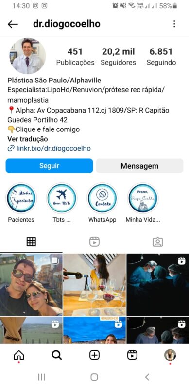 instagram para médicos