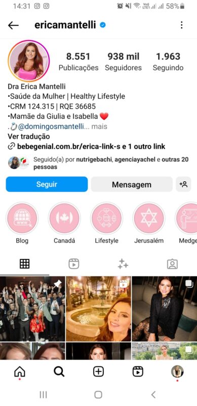 instagram para médicos